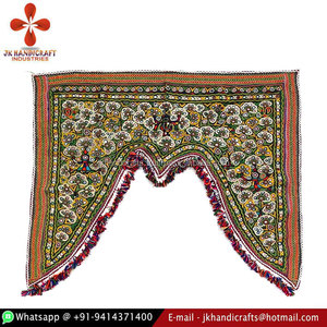 Décoration de luxe africaine, produit indien brodé à la main, Kraft Toran, décoration de maison, 1 pièce - Product Image 2