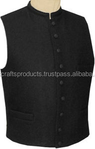 Logo personnalisé coupe-vent extérieur Reproduction taille manteaux pour hommes nouveau Design 100% tissu de laine Vintage gilets - Product Image 2