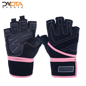 Guantes deportivos de cuero de neopreno de alta calidad para mujeres y hombres cómodos guantes de entrenamiento de gimnasio para levantamiento de pesas y conducción de bicicletas - Product Image 4