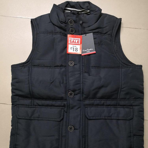 Chaleco Acolchado Informal de Lona para Hombre, Chaleco sin Mangas con Cremallera, Resistente al Agua, de Algodón, Lote de Marcas de Bangladesh - Product Image 2