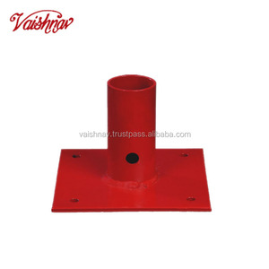 Piastra filettata con base Jack a vite fissa per ponteggi per la costruzione di ponteggi cuplock - Product Image 2