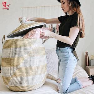 ทอจัดเก็บตะกร้าซักผ้า/ซักรีดขัดขวางที่มีฝาปิด - Product Image 3