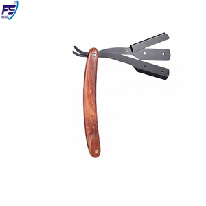 Maquinilla de afeitar para manicura, afeitadora Manual profesional para peluquero, plegable, de borde recto, para salón - Product Image 5