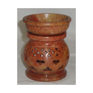 Beautiful Soapstone Aroma <b>Oil</b> Burner - Product Image 1