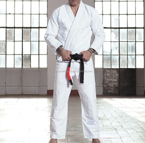 ขาว Jiu Jitsu และยูโดเครื่องแบบสำหรับการฝึกอบรมและการแข่งขัน - Product Image 1