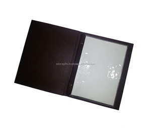 Fournitures de restaurant couverture de menu en cuir/couvertures de menu professionnelles pour restaurants - Product Image 1
