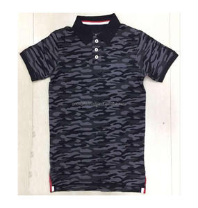 Venta al por mayor 100% algodón Piqué para Polo camuflaje camiseta tejido largo disponible tallas hombres para Polo proveedor indio Tirupur - Product Image 1