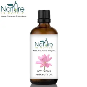 Organic Pink Lotus Essential Oil | Nelumbo nucifera | Indian Lotus - 100% Pure & Natural Essential Oils - Wholesale Bulk Price