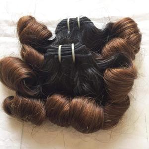 ผมเรีมีบราซิลเลียนผมหยิกแบบเด้งสุดๆผมคน100% ผมทอตัวอย่างฟรี - Product Image 2