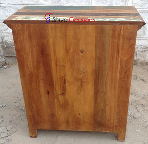 Commode en bois recyclé et récupéré abordable - Product Image 4