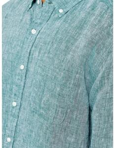 เสื้อเชิ้ตผ้าฝ้ายป๊อปลินลำลองสำหรับผู้ชาย ระบายอากาศได้ดี ผลิตในบังกลาเทศ - Product Image 4