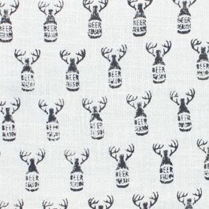 ผ้าห่มผ้าคอตตอนพิมพ์ลายบล็อกฐานสีขาวหรูหราสำหรับตกแต่งบ้านขายส่งสำหรับตกแต่งห้องนั่งเล่น - Product Image 3