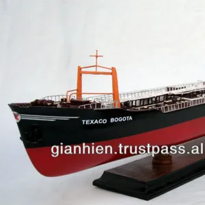 Texaco bogota tanque de madeira modelo-tanque navio modelo