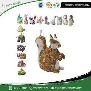 Animal Design Sand Filling 100%Organic Cotton Material Custom Sand Bag Doorstopper - Product Image 4