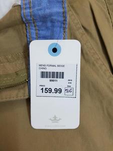 Pantalones de sarga de algodón y LICRA para hombre, producto de alta calidad de exportación, lote/envío, Cancelación/superventas - Product Image 4