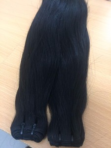 วิกผมบ๊อบสั้นสีดำธรรมชาติผมตรงแท้ Remy เวียดนาม - Product Image 2