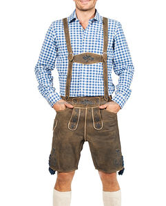Allemand bavarois Oktoberfest Trachten Short unisexe pour hommes Taille Plus Brodé Anti-Rides Séchage rapide Coupe-vent - Product Image 4