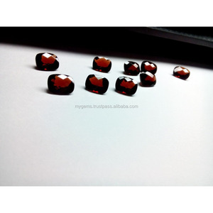 กระดานหมากรุกธรรมชาติแบบยาวหมอนอิงโกเมนสีแดง7x9มม. 2.55ct อัญมณีหลวม - Product Image 4