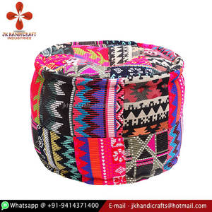 โกลด์ทอมือเย็บปะติดปะต่อสไตล์โบฮีเมียนออตโตมัน - Product Image 1