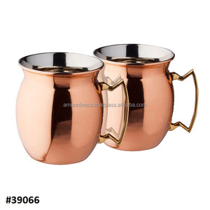 Hot Selling Classic Design <b>set</b> of 2 piece Drinkware Copper <b>Mug</b> Cola <b>Mug</b> Rose Gold Moscow Mule Copper <b>Mug</b> - Product Image 1