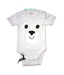 Combinaison grenouillère Onesie en coton biologique de haute qualité Design de Noël personnalisé en gros du fabricant indien Tirupur - Product Image 2