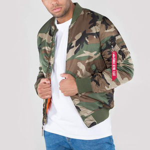 Chaqueta bomber personalizada de nailon para hombre y mujer, de estilo urbano, venta al por mayor, a prueba de agua - Product Image 1