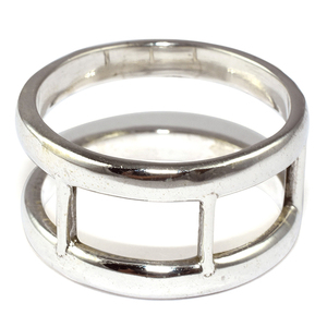 Unique <b>Midi</b> Thumb Shape Bohemian Style Bezel Setting Plain Silver 925 Sterling Silver <b>Rings</b> for Women's Unisex Engagement - Product Image 2