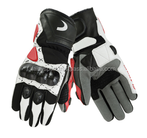Guantes de Motocicleta de Cuero Genuino, Resistentes al Viento, Impermeables, con Protección Contra Impactos y Abrasión, Pantalla Táctil - Product Image 3