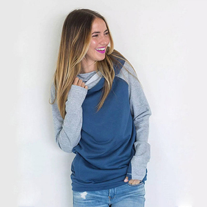 Sudadera con capucha para mujer, Jersey informal con capucha, Tops - Product Image 1