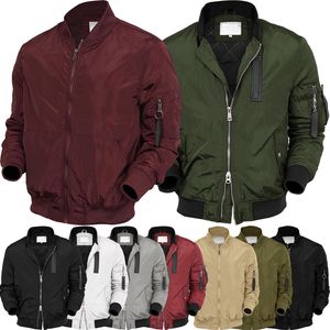 Oversize blank custom high quality ma1 bomber flight <b>jacket</b> men - Product Image 5