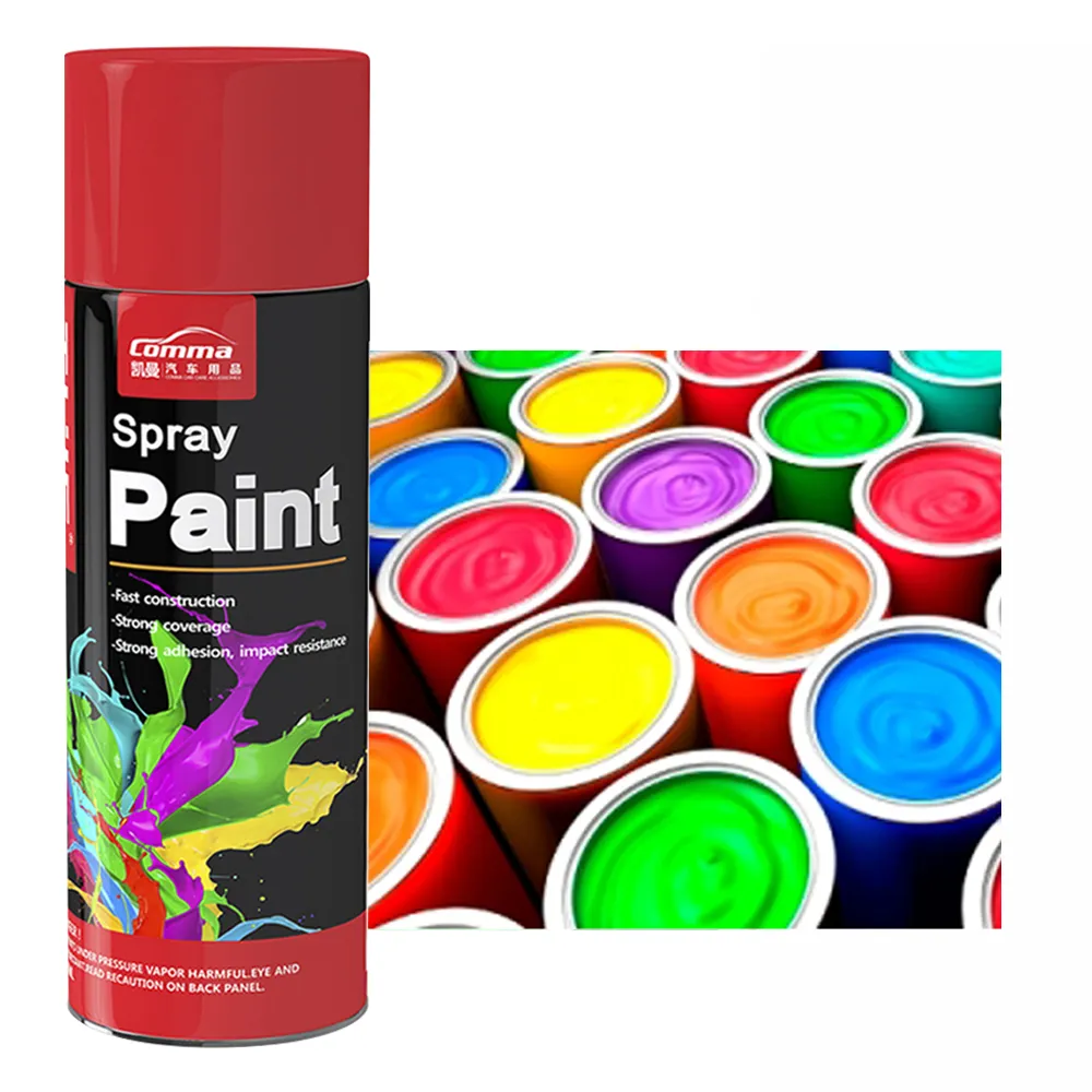 aerosol color Fluorescence metal industrial workshop floor wholesale coating self-leveling epoxy floor paint