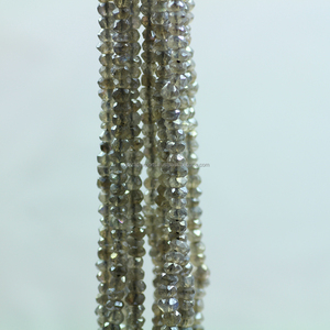 Perles de pierres précieuses à facettes en Labradorite naturelle à bas prix pour la fabrication de bijoux - Product Image 3