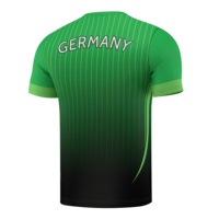 Maillot de football formel pour hommes de l'équipe de France 2023, impression numérique, écologique, respirant, 180g, col rond, manches courtes, emballage personnalisé