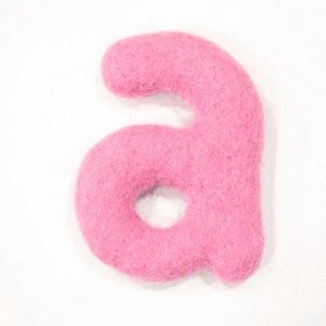 FSBL-A New Zealand Wool <b>Felt</b> Board Eco-friendly Azo-Free Lowercase Letter Handcrafted by Skilled Women Artisans Educational Toys - Product Image 2