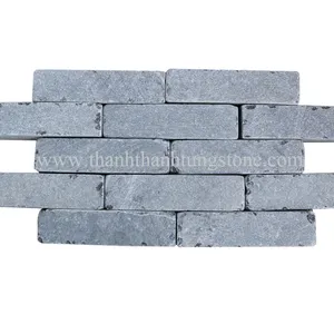 Natural Tumbled Honed Limestone 20x5x5 Vietnam Bluestone Wall Driveway Gardens Sidewalk Brick Stone Quarry Factory Direct