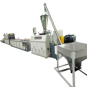 Good cost price plastic PVC small electrical cable wire duct making machine line manufacturing