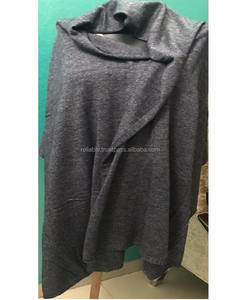 Long Plain Style Pure Cashmere Wool <b>Knitted</b> <b>Scarf</b> Winter Accessory for Muslims - Product Image 1