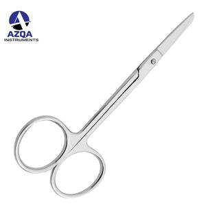 Tijeras Profesionales para Uñas y Cutículas de Acero Inoxidable, Acabado Satinado, Hojas Rectas con Punta de Flecha, Cortaúñas - Product Image 4
