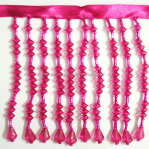 Wholesale Price <b>Direct</b> Factory Supply <b>Beaded</b> Fringe Indian Supplier - Product Image 1