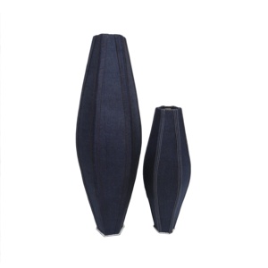 Lot de 2 vases à fleurs en aluminium de haute qualité pour décoration de sol pour la maison, mariage, hôtel, décoration intérieure extérieure - Product Image 2