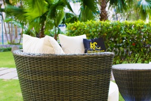 Ensemble de Salle À Manger De jardin Meubles En Osier - Product Image 5