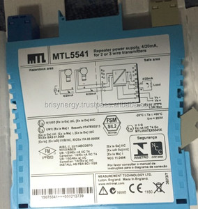 Alimentation pour répéteur MTL5541, 4/20 mA pour transmetteurs à 2 ou 3 fils, qualité supérieure authentique - Product Image 1