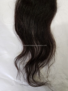 Fermeture frontale naturelle en tissage brésilien, lisse naturel et coloré, 100% cheveux humains, qualité supérieure, longueur 12-18 pouces - Product Image 3