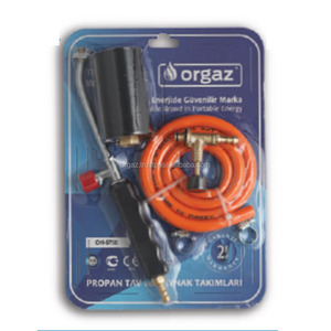 เตาแก๊สปิคนิคแบบพกพาพร้อมระบบควบคุมอุณหภูมิสำหรับงานเชื่อม ORGAZ OH-5700 หน้าเตาเหล็ก รับประกัน 1 ปี - Product Image 1