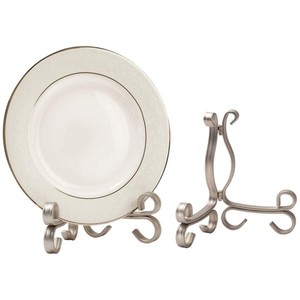 Factory Supply Direct Sale Lowest Price Portable Craft Display <b>Easel</b> <b>Stand</b> Silver Plated Aluminum Metal - Product Image 1