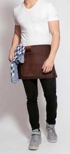 Véritable Tablier En Cuir De Style Vintage Avec Longue Sangle Pour Café Bar Barista Chef BARBECUE Coiffeur Vêtements de Travail LTL-0013 - Product Image 2