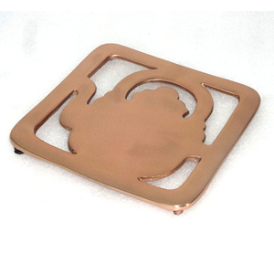 Tricot de tapis métallique doré, objet décoratif de style européen pour la Table à manger de la cuisine - Product Image 3