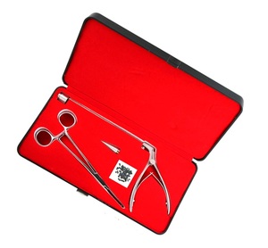 ชุดเครื่องมือหนีบและผูกริดสีดวงทวารแบบใช้มือทำจากสแตนเลส - รากฐานของเครื่องมือผ่าตัด - Product Image 2