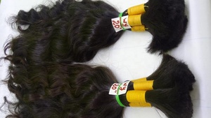 Extensiones de Cabello Indio Virgen Remy de Alta Calidad al por Mayor, 12A, con Cutícula Alineada, Ondulado Natural, Sin Enredos, Trama Doble a Máquina - Product Image 6