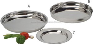 Plateau à dîner en acier inoxydable - Product Image 2